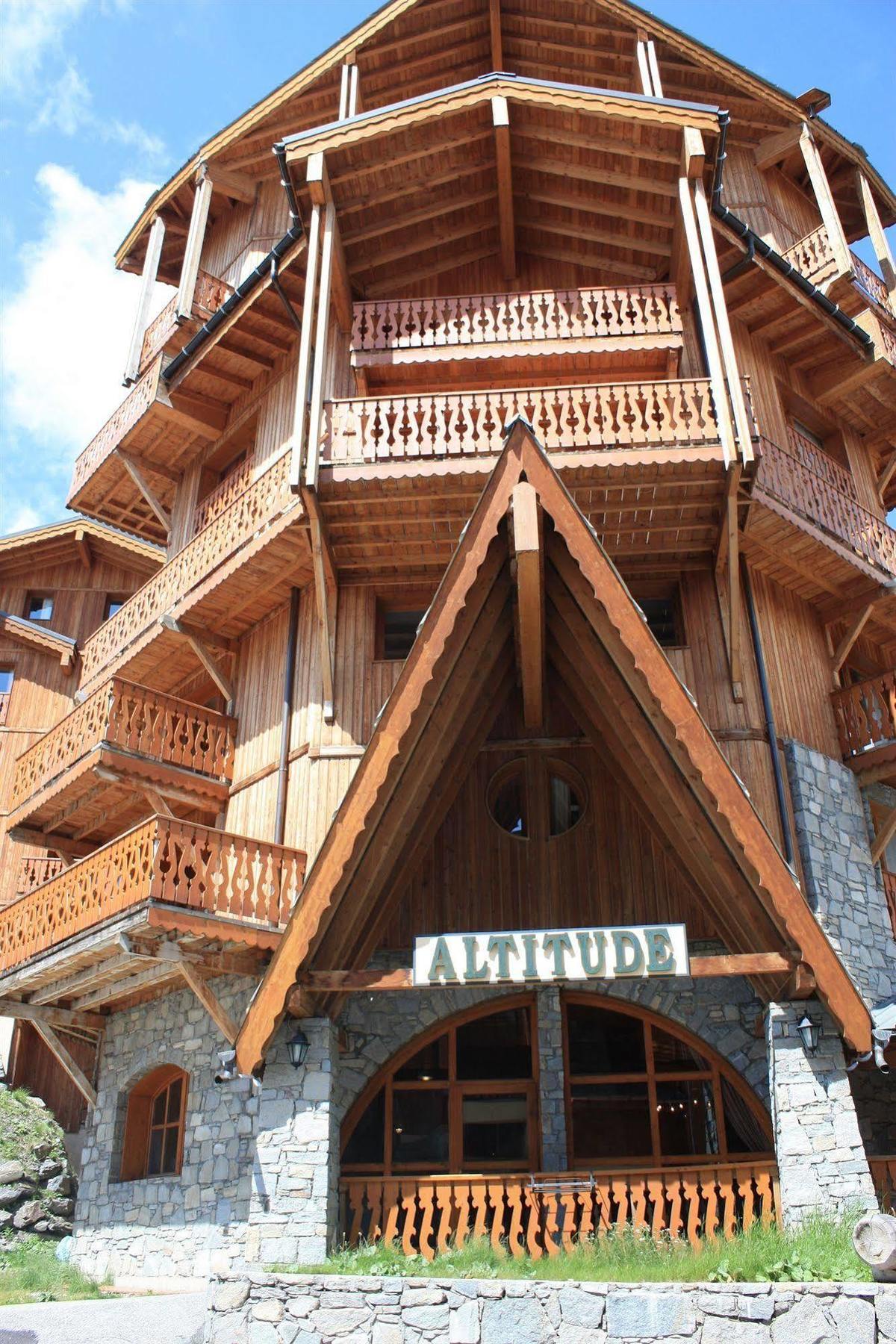 Chalet Altitude Val Thorens Aparthotel Buitenkant foto